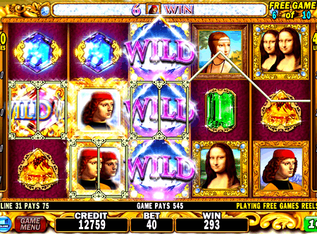 davinci diamonds slot at coinfalls