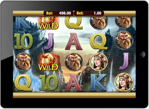 iPad Heroic Slot Game