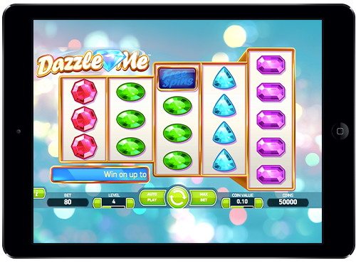 Dazzle Me Slot 100% Deposit Bonus Up to £400!