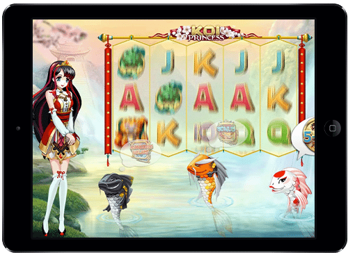 Play Koi Princess Slot Gamble Feature