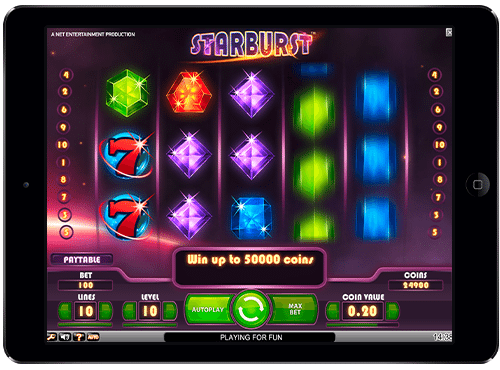 Starburst jackpot casino slots