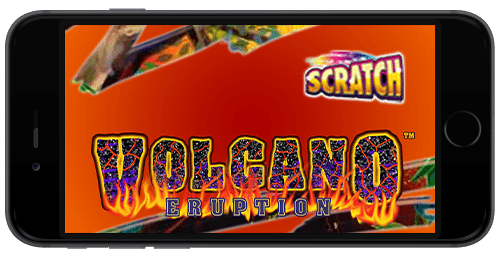 Volcano Eruption ScratchCard 