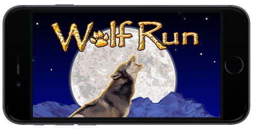 Wolf Run Slot iPhone with new game screen short