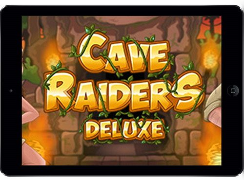 Cave Raiders Deluxe Slot ipad500x370