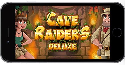 Cave Raiders Deluxe Slot iphone500x260