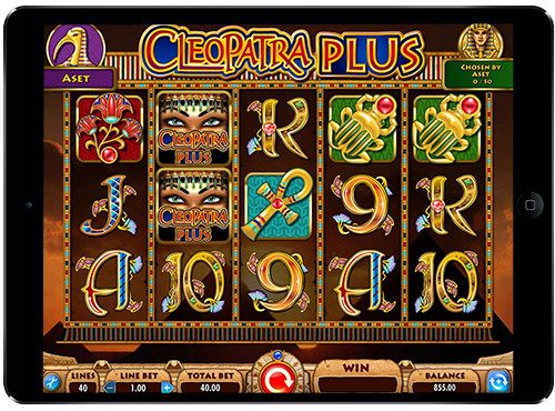 Cleopatra Plus Slot-ipad