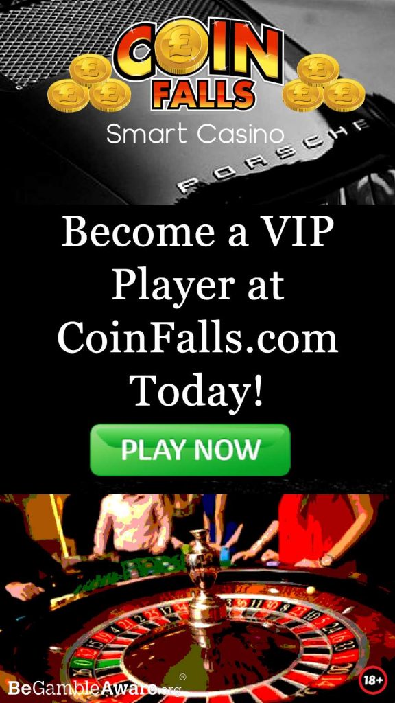 Amazing Live Roulette Casino Website CoinFalls Online!