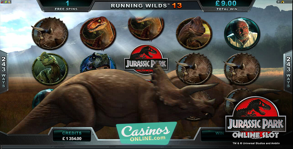 Jurassic World Slot Game