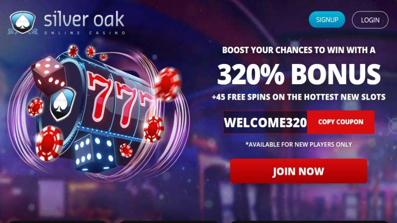 Silver Oak Casino Free Chip Codes