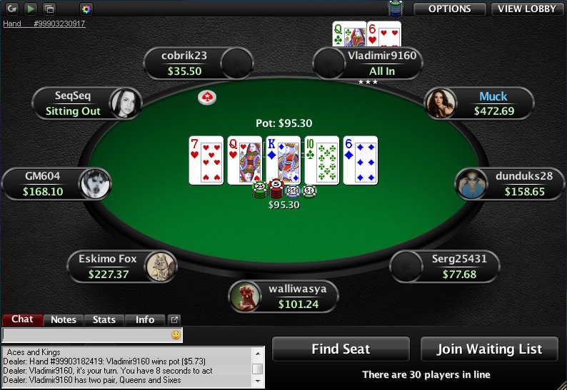 Top Poker Online Uk