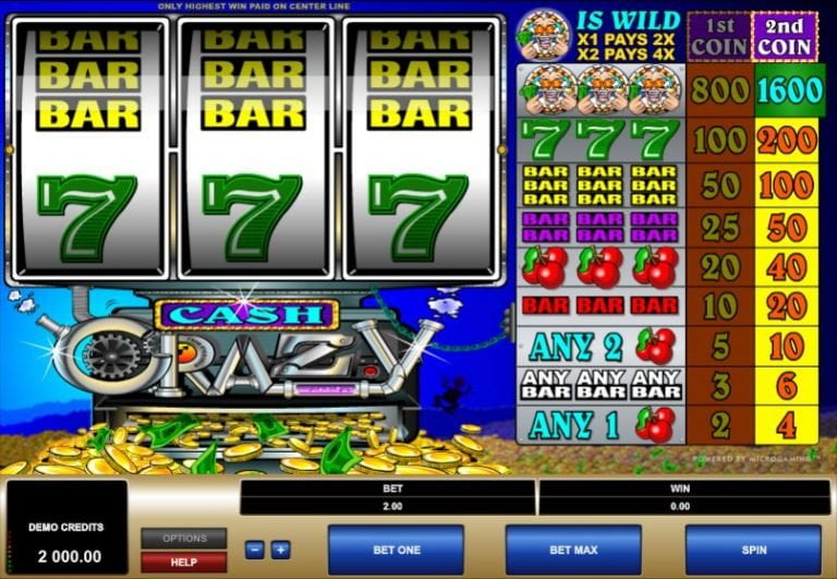 Cash Crazy Slot