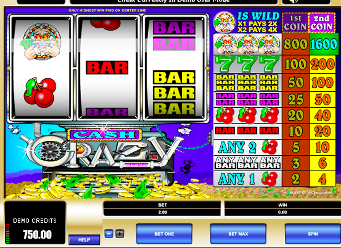 Cash Crazy Slot