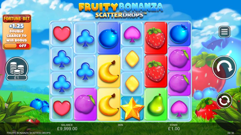 Fruity Bonanza Scatter Drops Slot