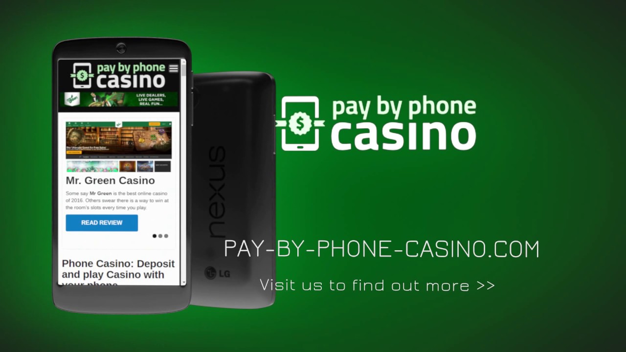 Pay By Phone Bill Mobile Casinos