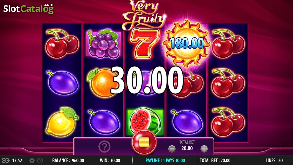 Slot Fruity Reviews