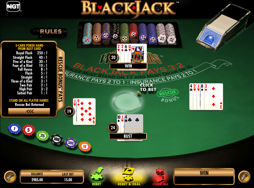 Win Blackjack