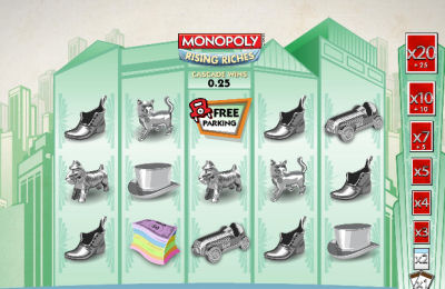 Monopoly Rising Riches Slot