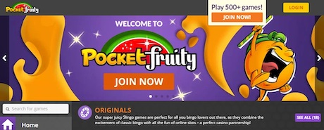 Pocket Fruity No Deposit Bonus