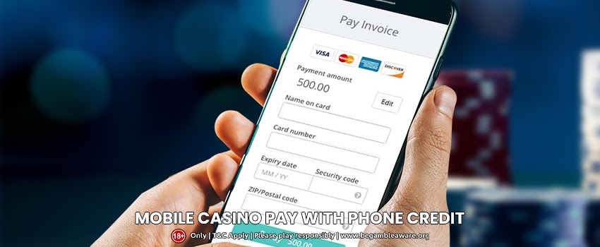 Casino Pay With Phone