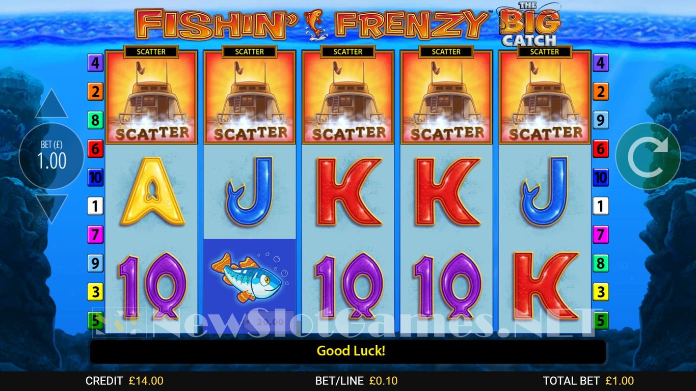 Fishin' Frenzy Slots