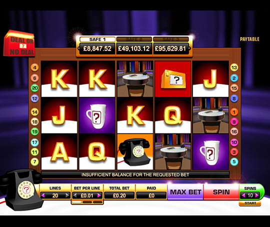 Deal Or No Deal Free Slot